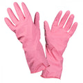 Pack Éco 4 Paires : Gants Latex Rose - Haute Protection (Taille S/M/L)