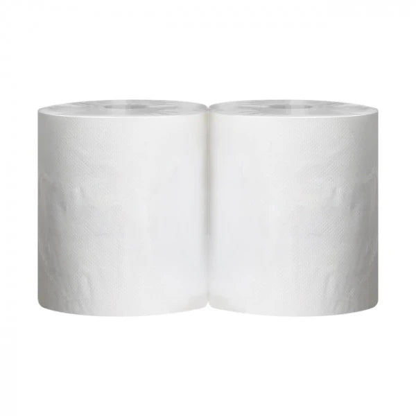 Bobine d'Essuyage Industriel - Dévidage Central (450 feuilles - 2 rouleaux)