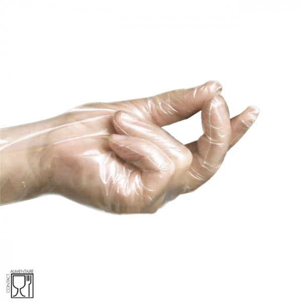 Gants Vinyle Transparents - Non Poudrés (Boîte de 100)