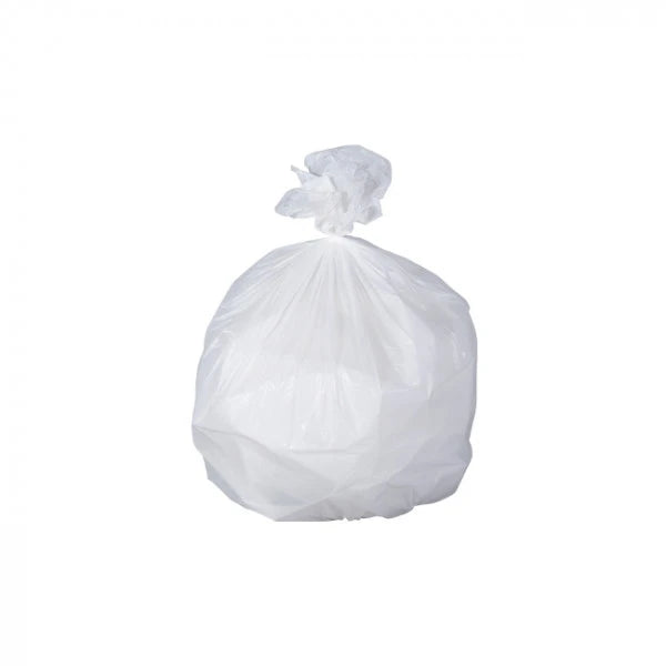 Lot de 1000 Sacs Corbeille 20L - Spécial Bureau & Sanitaires (Blanc)