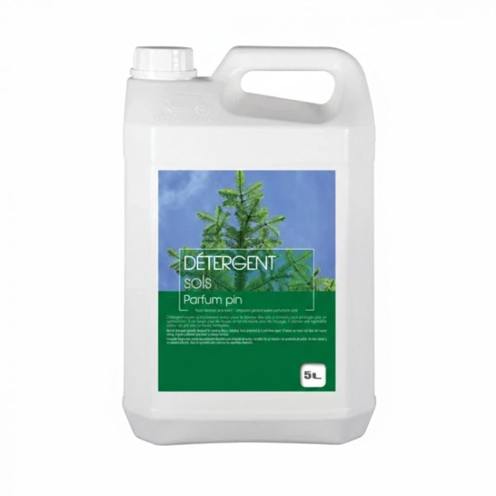 Détergent Sols CONCENTRÉ / HAUTE RÉMANENCE - Agrumes (5 Litres)